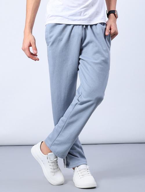 men side taped mid rise full length track pant - 21922324 - Very Small Image - 1