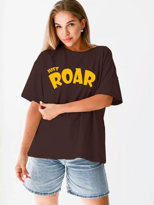 women printed short sleeves oversized t-shirt - 21922707 - Very Small Image - 1