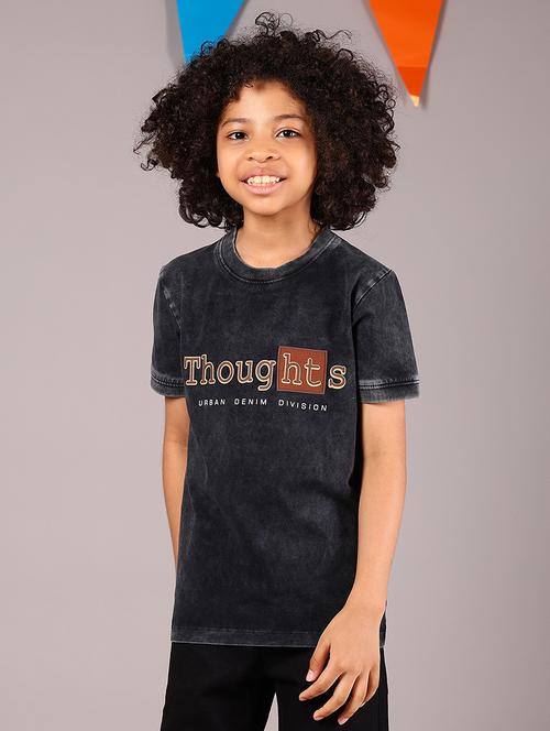 boys printed short sleeves t-shirt - 21923486 - Very Small Image - 1