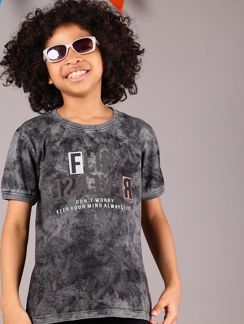 boys printed short sleeves t-shirt - 21923489 - Very Small Image - 1