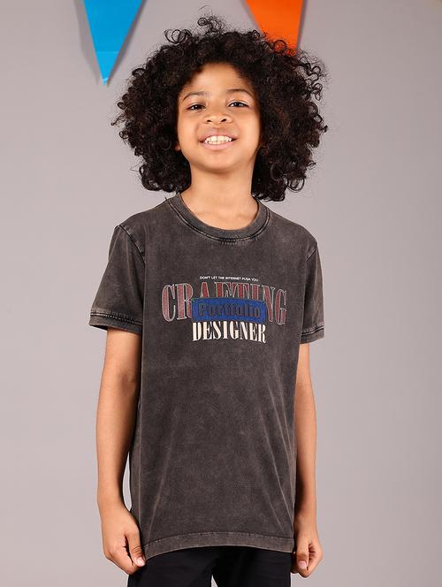 boys printed short sleeves t-shirt - 21923496 - Very Small Image - 1