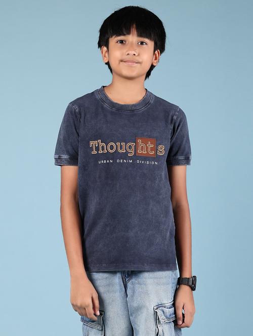 boys printed short sleeves t-shirt - 21923499 - Very Small Image - 1