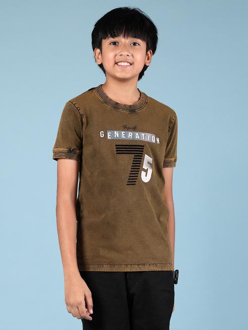 boys printed short sleeves t-shirt - 21923502 - Very Small Image - 1