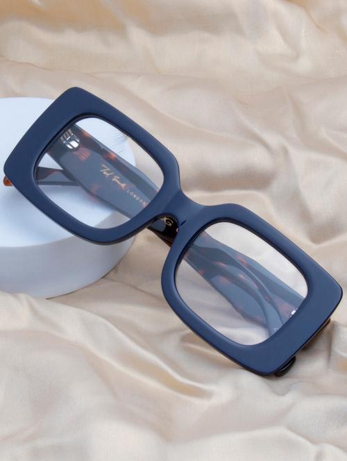 ted smith blue square premium italian acetate frames for unisex - 21924319 - Very Small Image - 1