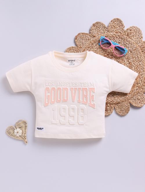 girls printed short sleeves top - 21925024 - Very Small Image - 1