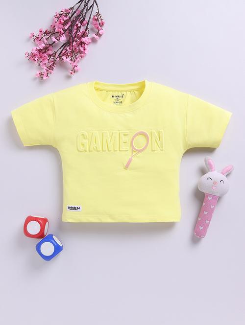 girls printed short sleeves top - 21925033 - Very Small Image - 1