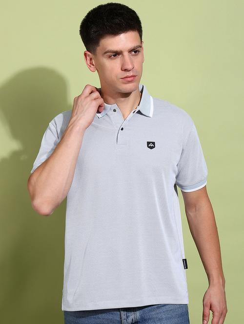 men solid short sleeve regular fit polo t-shirt - 21925536 - Very Small Image - 1