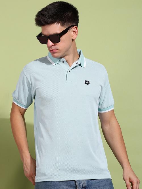 men solid short sleeve regular fit polo t-shirt - 21925539 - Very Small Image - 1