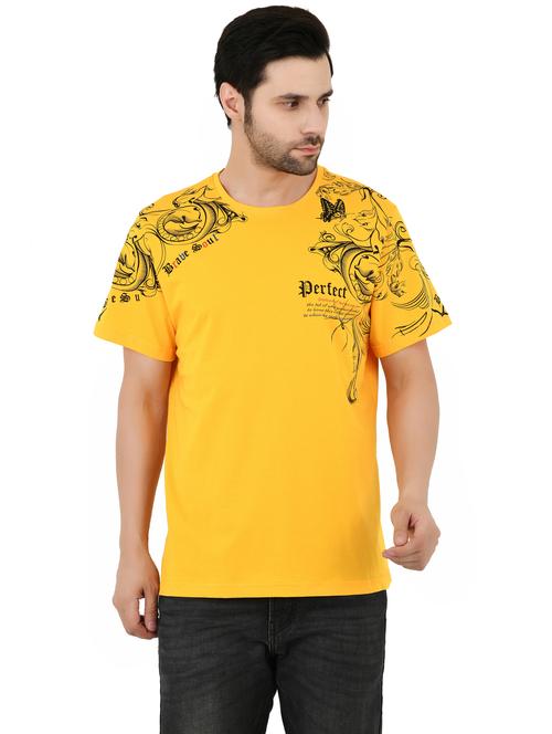 men printed short sleeves regular fit t-shirt - 21927989 - Very Small Image - 1