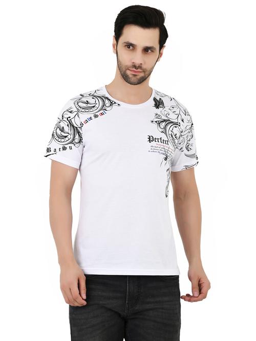 men printed short sleeves regular fit t-shirt - 21927990 - Very Small Image - 1