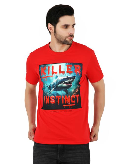 men printed short sleeves regular fit t-shirt - 21928008 - Very Small Image - 1