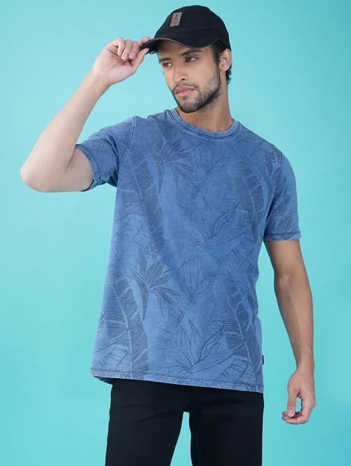 men printed short sleeves loose fit t-shirt - 21928106 - Very Small Image - 1