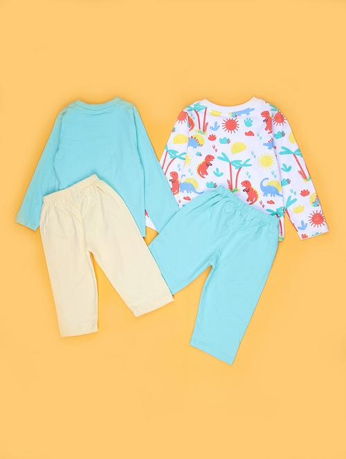 infant pack of 2 full length twin set - 21928371 - Very Small Image - 1