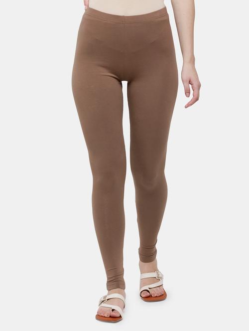 women solid mid rise ankle length legging - 21930327 - Very Small Image - 1