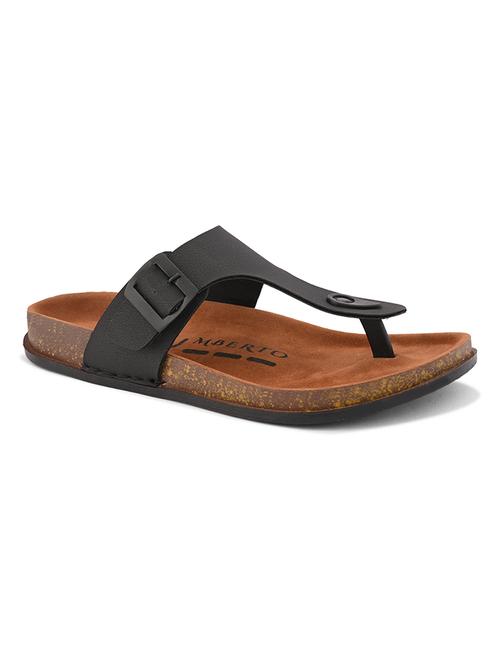 men solid slip on sandal - 21930786 - Very Small Image - 1