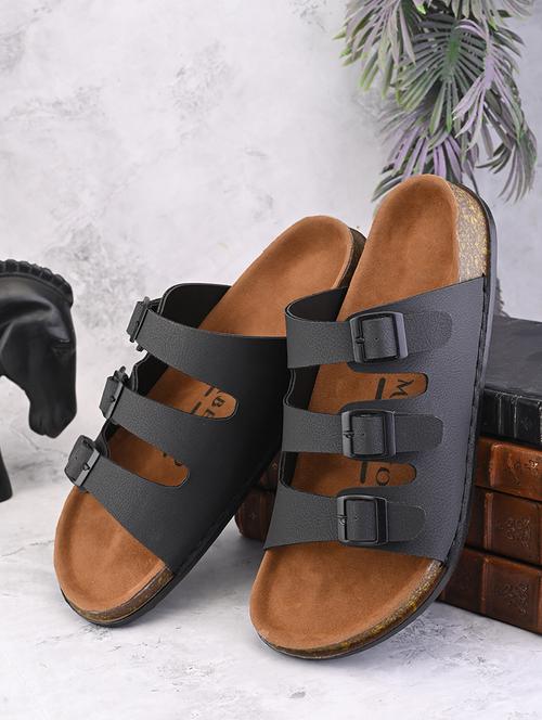 men black slip on slider - 21930790 - Very Small Image - 1