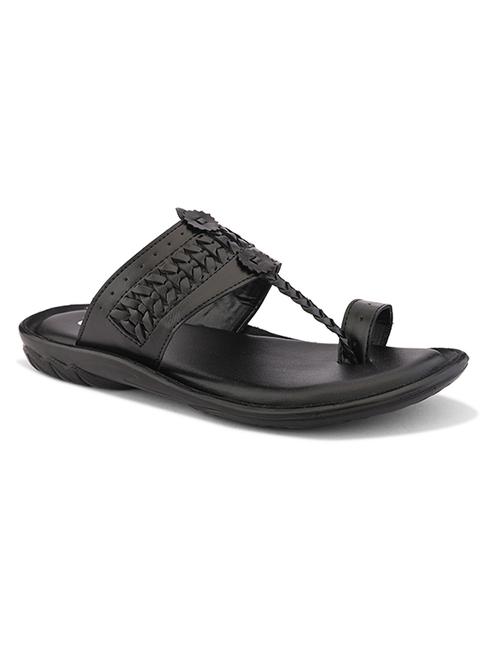 men black toe seperator sandal - 21930792 - Very Small Image - 1