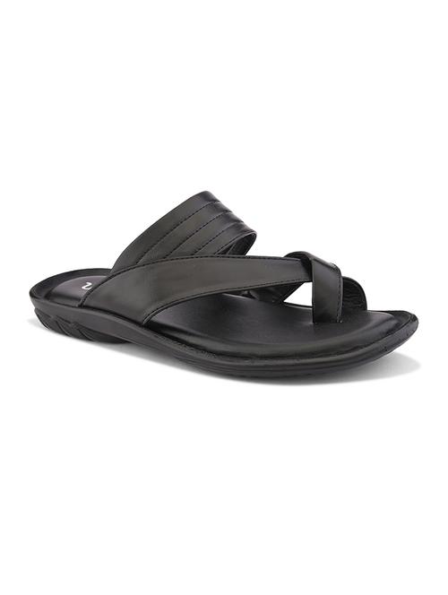 men black one toe sandal - 21930794 - Very Small Image - 1
