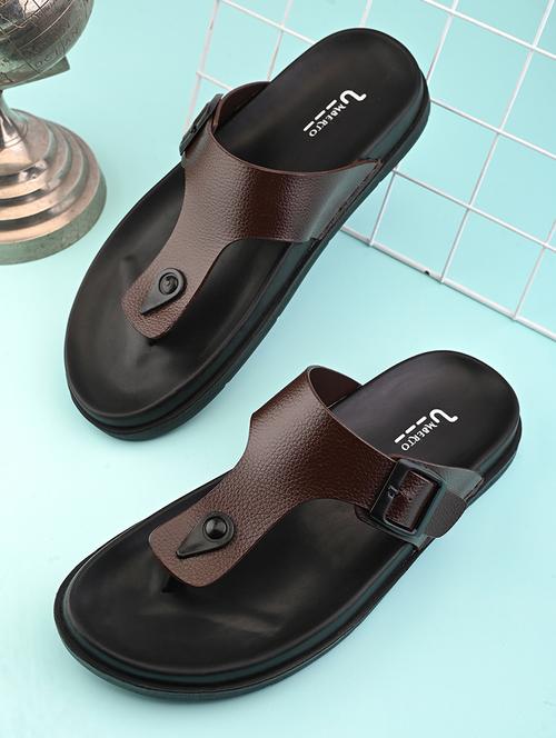 men black toe seperator flip flop - 21930798 - Very Small Image - 1