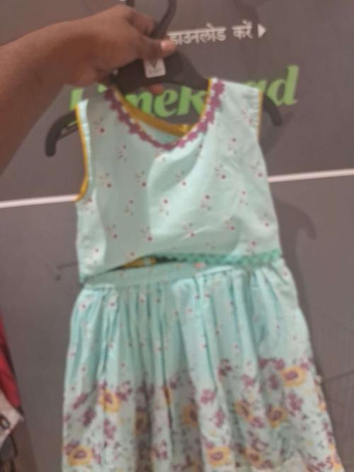 green cotton straight dress - 21930880 - Very Small Image - 1