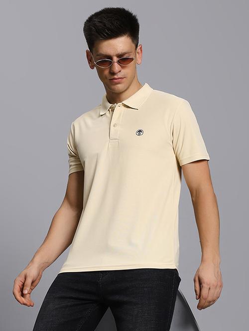 men solid short sleeve regular fit polo t-shirt - 21931022 - Very Small Image - 1