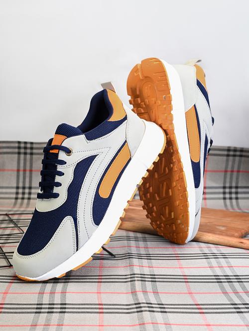 men color block lace up sneaker - 21931649 - Very Small Image - 1