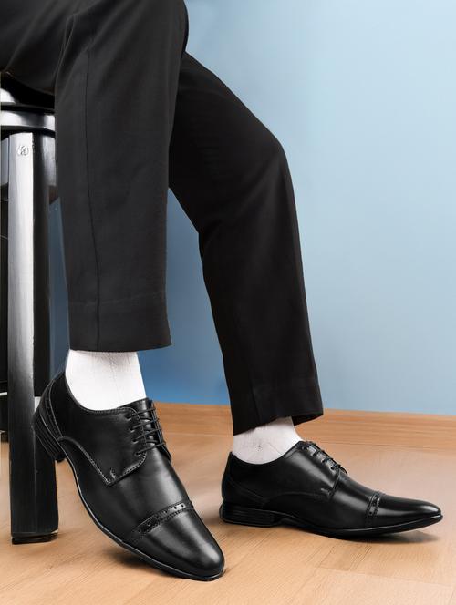 men black lace-up brouge - 21931653 - Very Small Image - 1