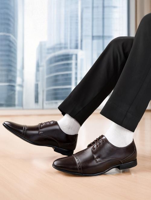 men brown lace-up brouge - 21931654 - Very Small Image - 1