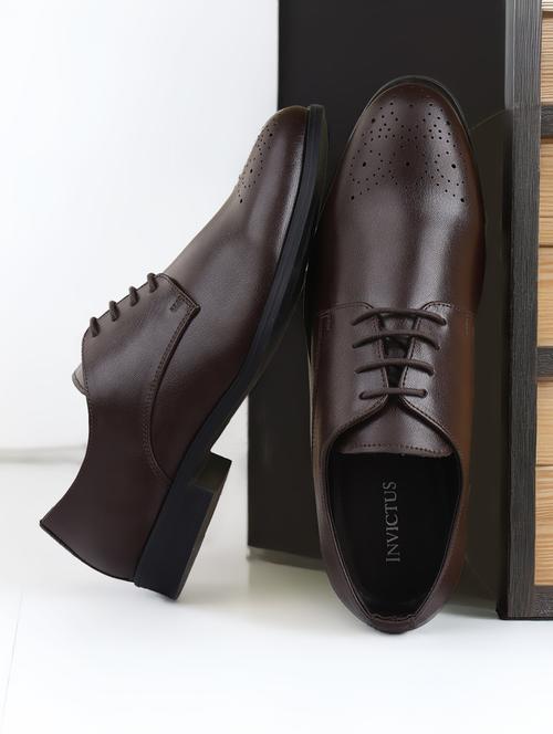 men brown lace-up brouge - 21931669 - Very Small Image - 1