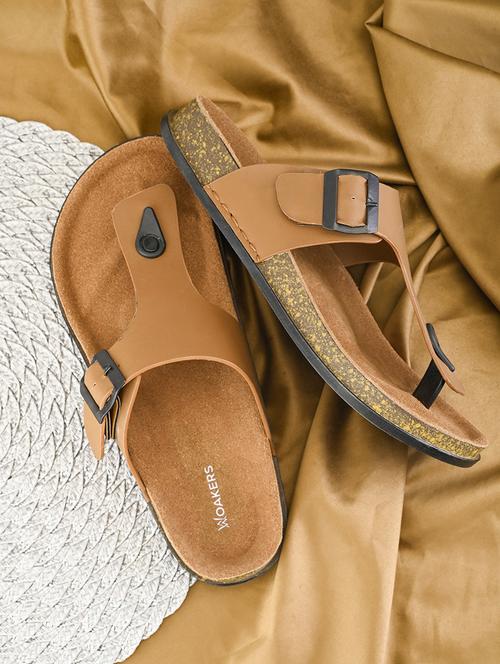 men solid toe separator sandal - 21931683 - Very Small Image - 1