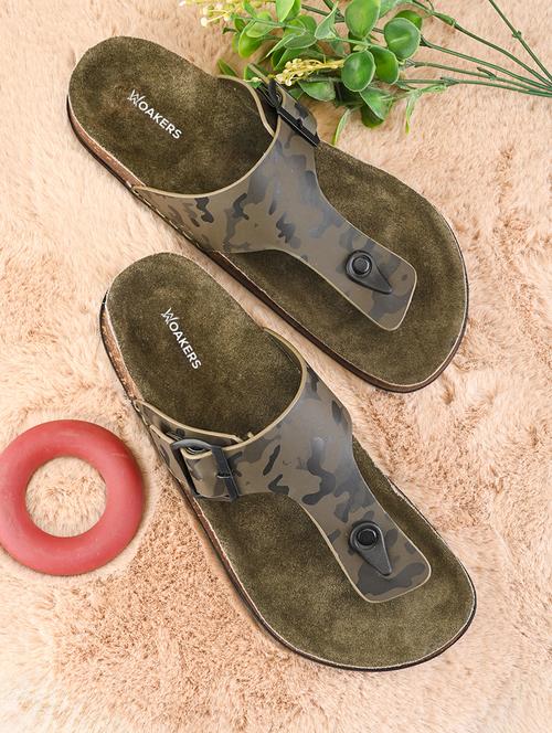 men olive toe separator sandal - 21931689 - Very Small Image - 1