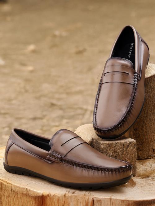 men brown slip on loafer - 21931698 - Very Small Image - 1