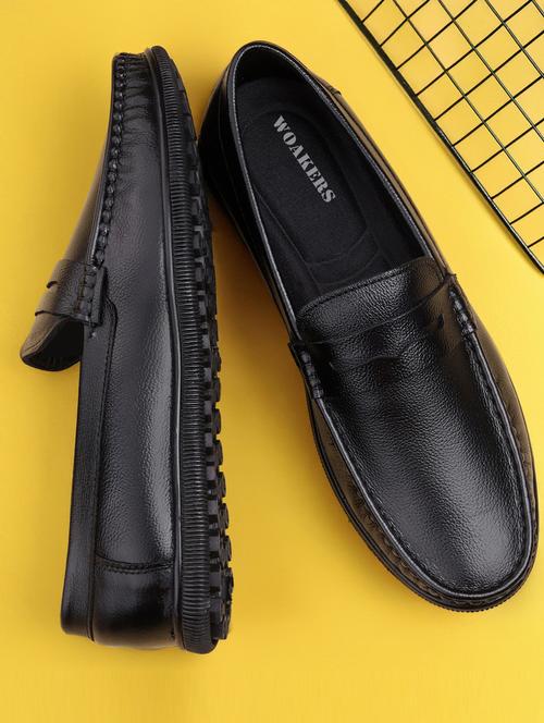 men black slip on loafer - 21931706 - Very Small Image - 1