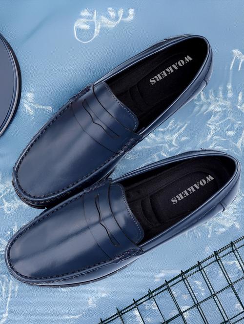 men blue slip on loafer - 21931708 - Very Small Image - 1