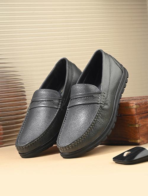 men black slip on loafer - 21931713 - Very Small Image - 1