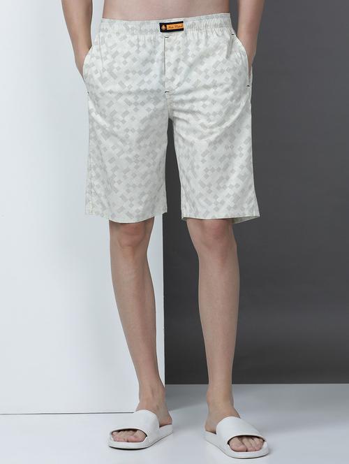 men printed mid rise loungewear boxer - 21932053 - Very Small Image - 1