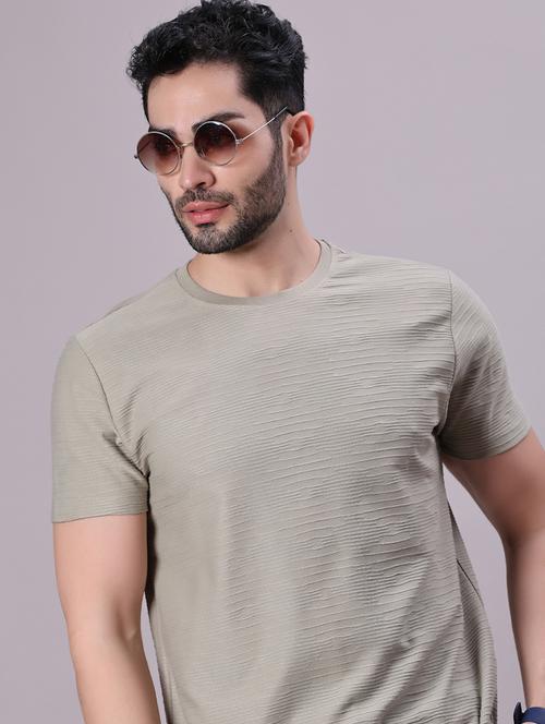 men self design short sleeve regular fit t-shirt - 21932229 - Very Small Image - 1