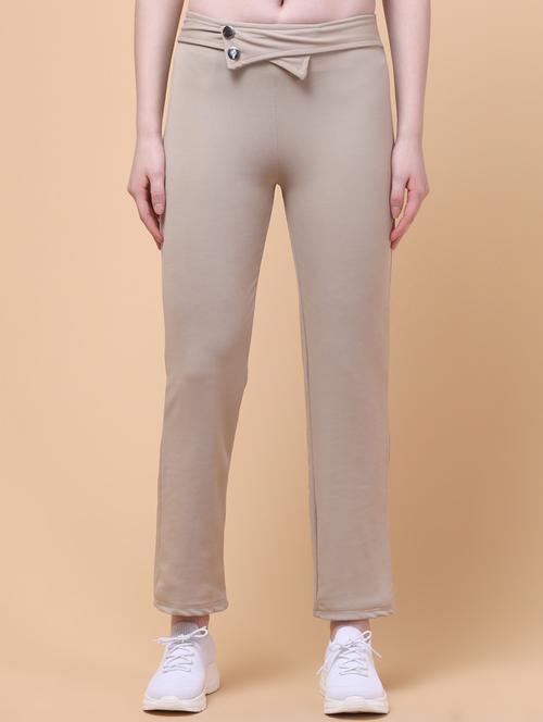 women solid mid rise straight trouser - 21932768 - Very Small Image - 1