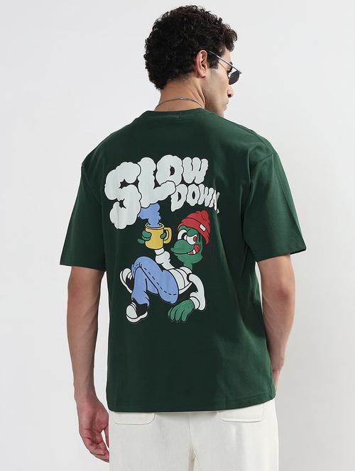 men printed short sleeves loose fit t-shirt - 21933630 - Very Small Image - 1