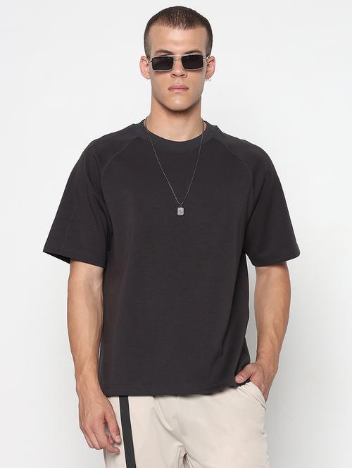 men solid short sleeves loose fit t-shirt - 21933662 - Very Small Image - 1