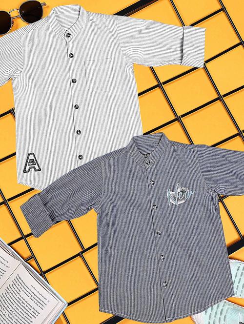 multi colored cotton shirt - 21934913 - Very Small Image - 1