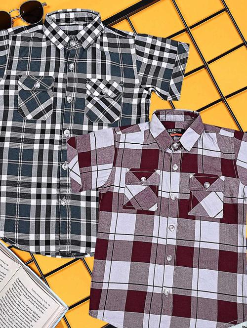 multi colored cotton shirt - 21934914 - Very Small Image - 1