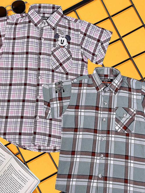 multi colored cotton shirt - 21934915 - Very Small Image - 1