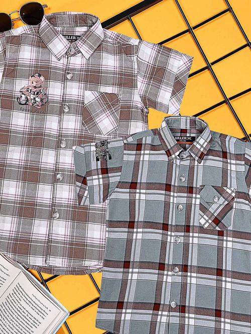 multi colored cotton shirt - 21934923 - Very Small Image - 1