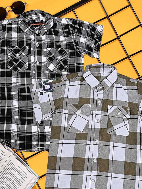 multi colored cotton shirt - 21934924 - Very Small Image - 1