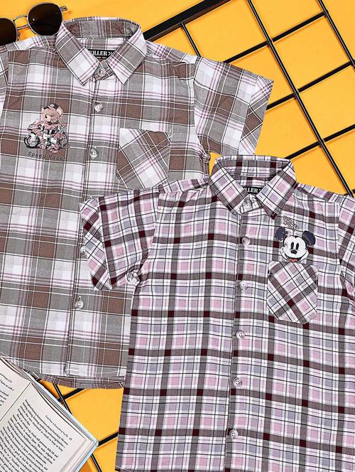 multi colored cotton shirt - 21934927 - Very Small Image - 1