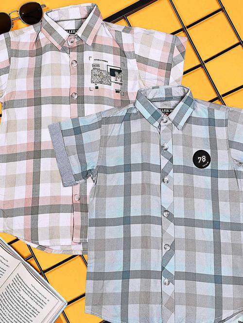 multi colored cotton shirt - 21934929 - Very Small Image - 1