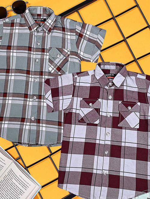 multi colored cotton shirt - 21934931 - Very Small Image - 1