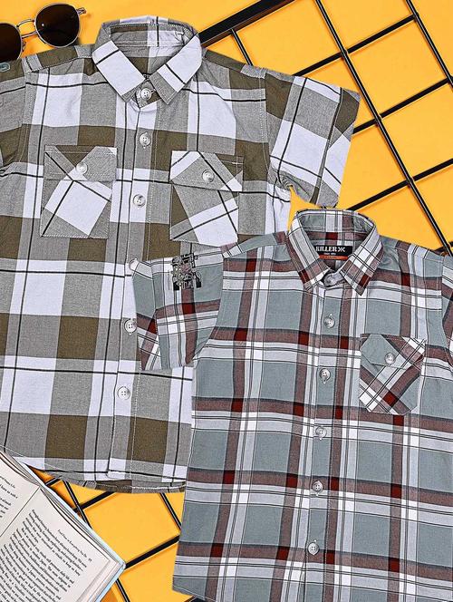 multi colored cotton shirt - 21934932 - Very Small Image - 1