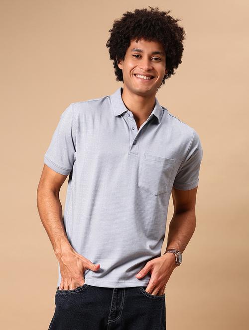 men solid short sleeve regular fit polo t-shirt - 21935856 - Very Small Image - 1